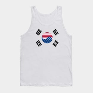 Korean American Flag Tank Top